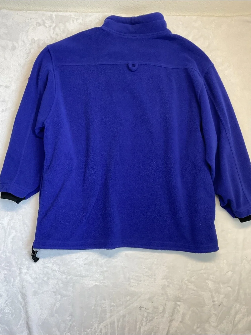 EXP Men's 1/4-Zip Fleece Pullover Men's fleece sweater with EXP sleeve logo.